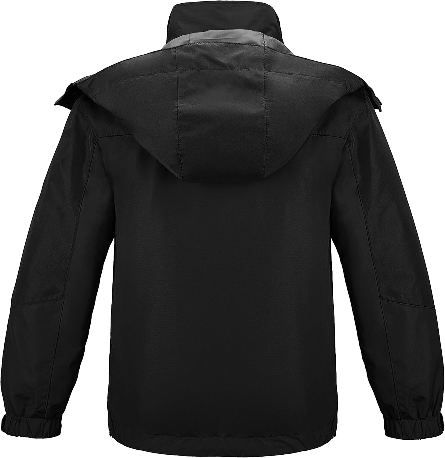 image:imagewantdo Girls 3in1 Ski Jacket Windproof Winter Coat Hooded RaincoatBlack