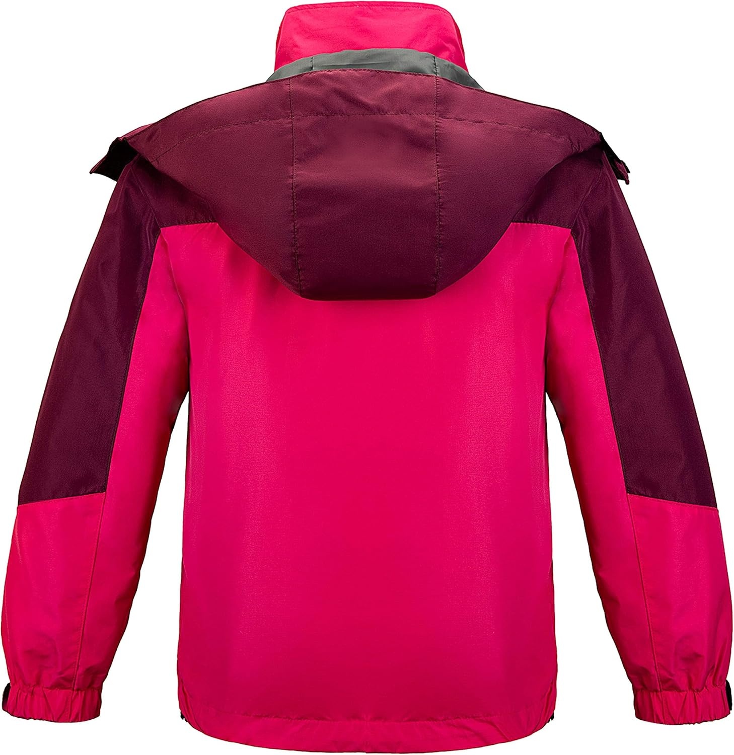 image:imagewantdo Girls 3in1 Ski Jacket Windproof Winter Coat Hooded RaincoatRed