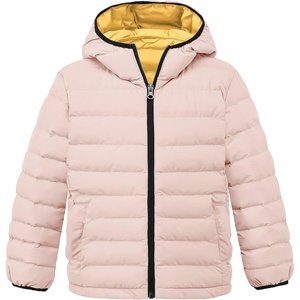 wantdo Girls’ Warm Winter Coat Lightweight Puffer Jacket Outerwear Hooded(Light Pink)